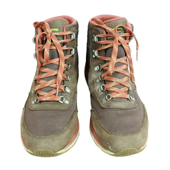 LL Bean Mountain Classic Brown Leather Insulated Hiking Boots Size 11.5 M